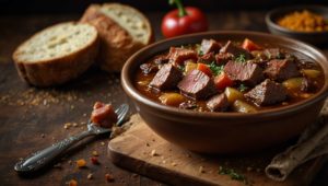 carbonade men, old, farmer's market